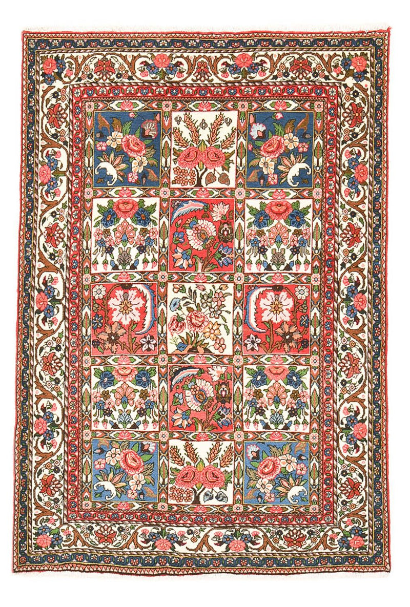 Perserteppich - Nomadic - 196 x 135 cm - mehrfarbig