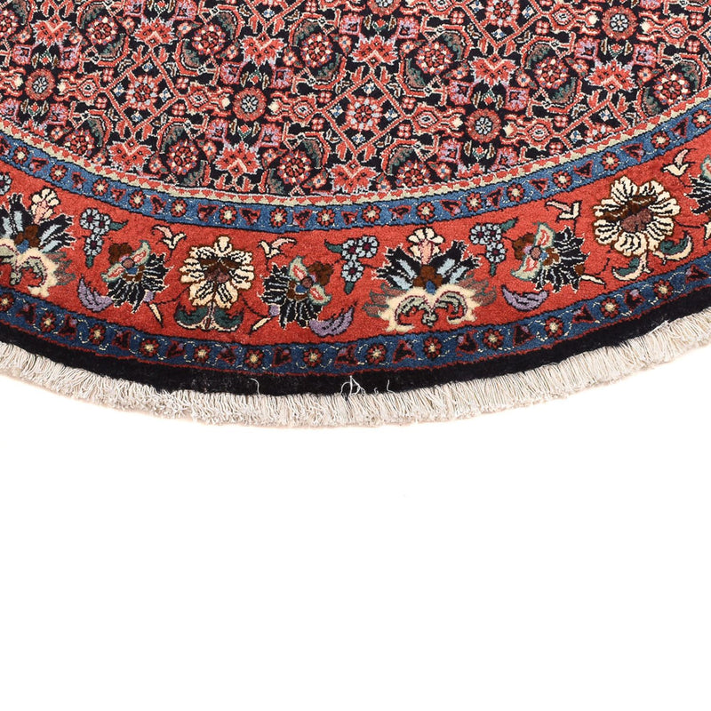Perserteppich - Bidjar rund  - 153 x 153 cm - hellrot
