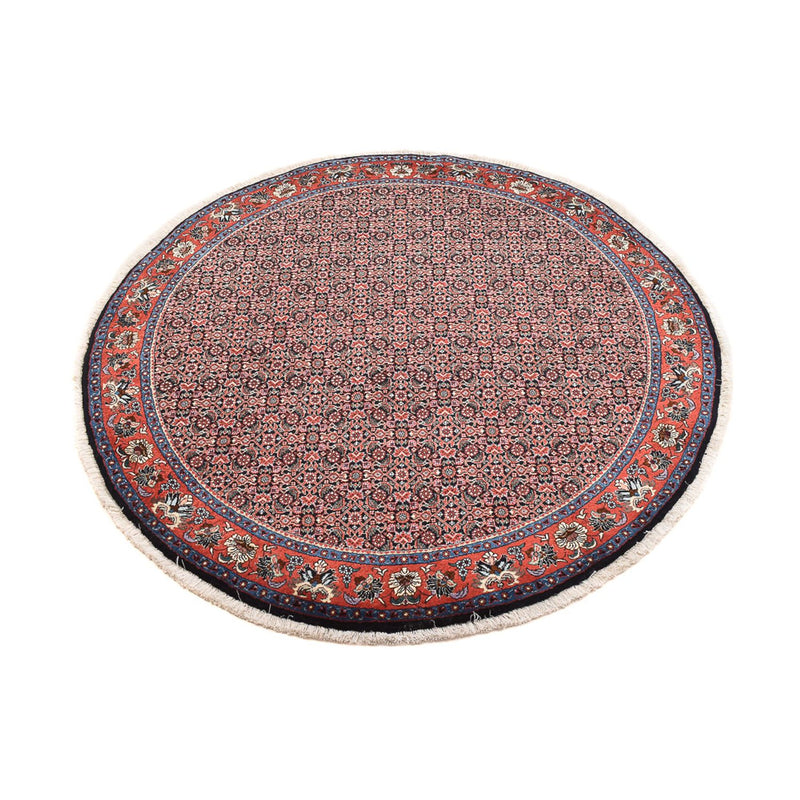 Perserteppich - Bidjar rund  - 153 x 153 cm - hellrot