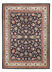 Tapis persan - Classique - Royal - 346 x 251 cm - bleu foncé