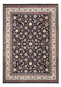 Tapis persan - Classique - Royal - 346 x 246 cm - bleu foncé