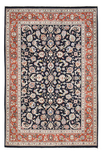 Tapis persan - Classique - 291 x 197 cm - bleu foncé