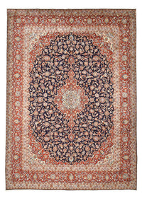 Tappeto Persero - Keshan - 424 x 308 cm - blu scuro