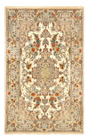 Ilam Tappeto 130x211cm - Tappeto persiano - beige chiaro - Rettangolo / Beige chiaro / 130 x 211 cm Rettangolo