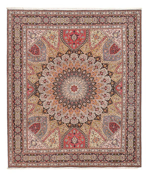 Perserteppich - Täbriz - Royal - 308 x 257 cm - mehrfarbig