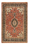 Ilam Tappeto 141x220cm - Tappeto persiano - rosso - Rettangolo / Rosso / 141 x 220 cm Rettangolo