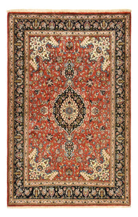 Tapis persan - Ghom - Royal - 220 x 141 cm - rouge