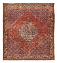 Tapis persan - Bidjar - 294 x 260 cm - rouge