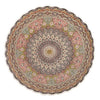 Tapis de Tabriz - 50 rangs Tapis 250x250cm - Tapis persan - multicolore - Rond / Multicolore / 250 x 250 cm Rond