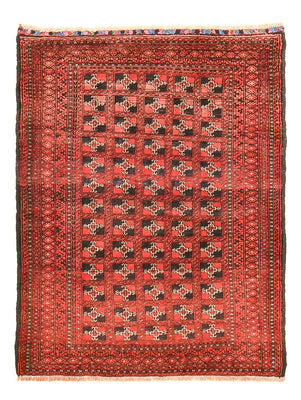 Belutsch Teppich - 124 x 95 cm - rot