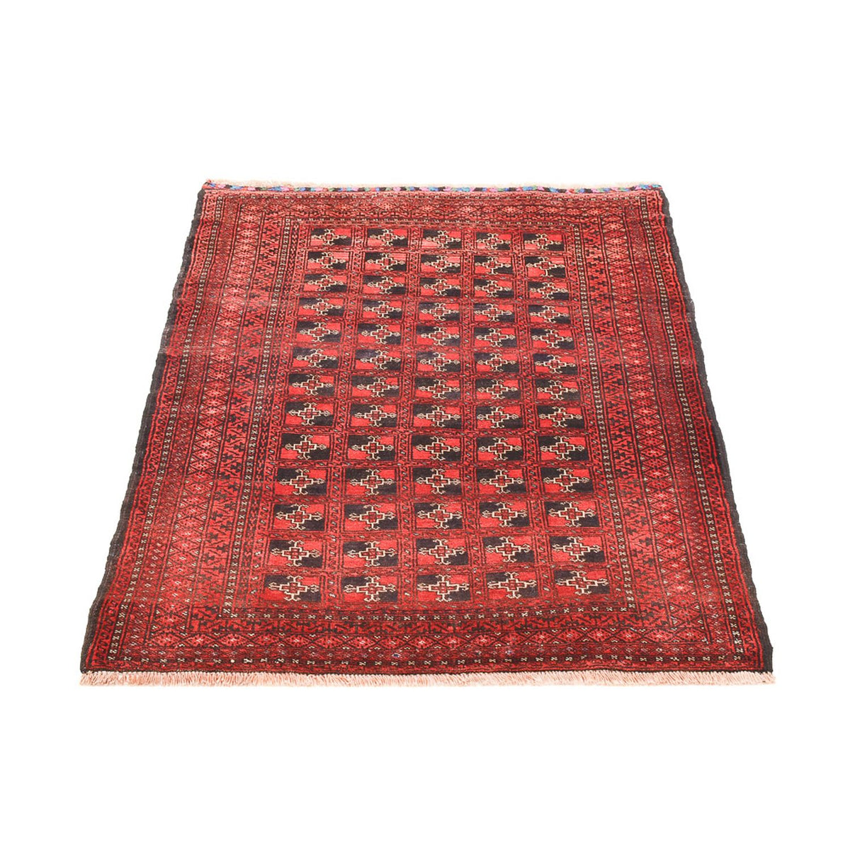 Belutsch Teppich - 124 x 95 cm - rot