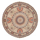 Perserteppich - Täbriz - Royal rund  - 312 x 312 cm - beige