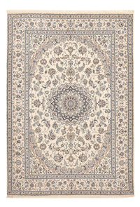 Tapis persan - Nain - Premium - 292 x 195 cm - crème