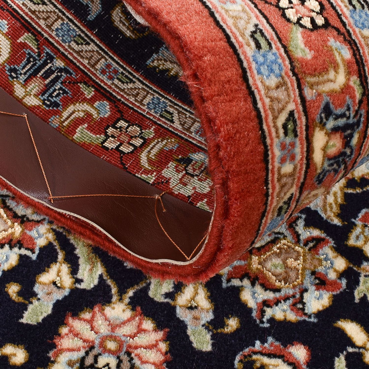 Läufer Perser - Ghom - Royal - 197 x 54 cm - dunkelbeige