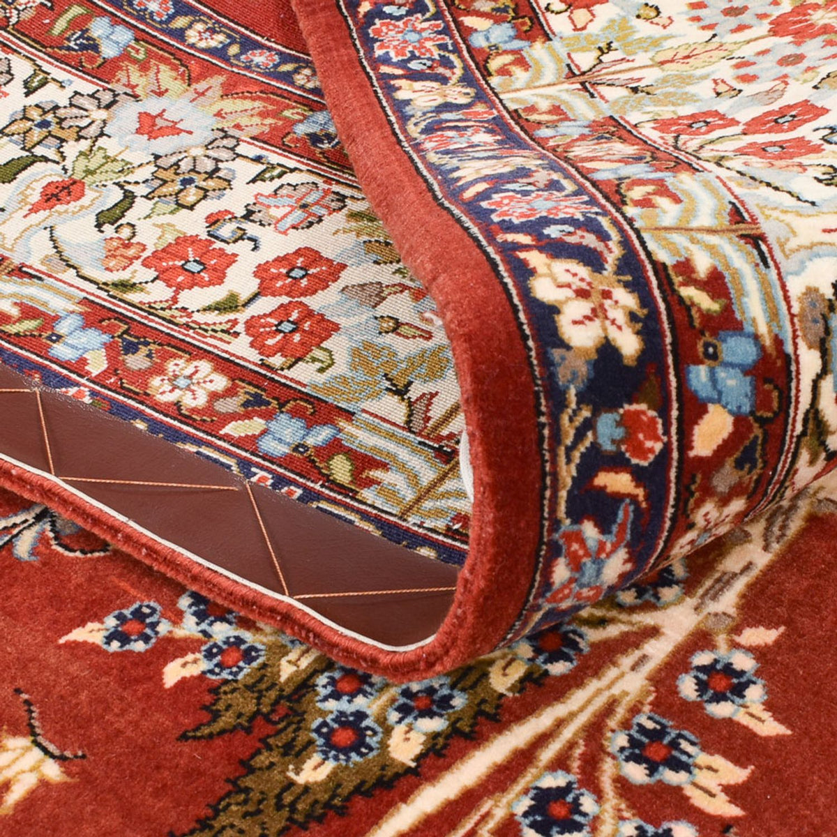 Perserteppich - Ghom - 203 x 138 cm - mehrfarbig