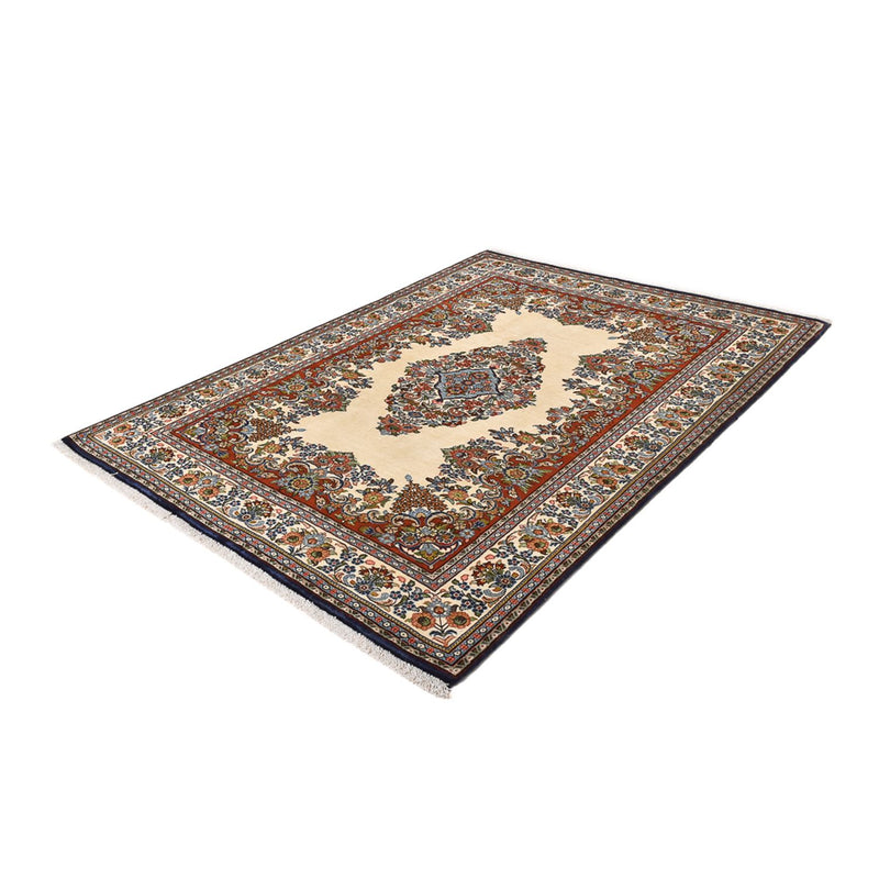 Perserteppich - Ghom - Royal - 188 x 130 cm - hellbeige