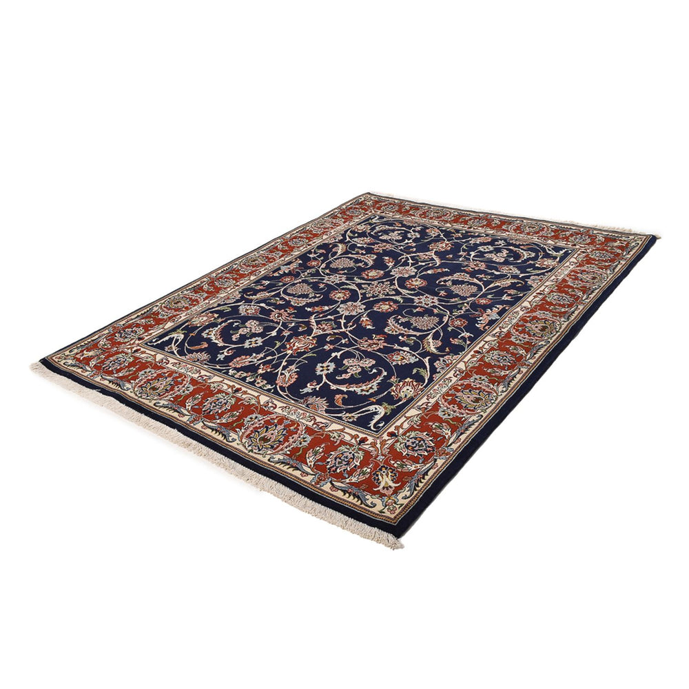 Perserteppich - Ghom - 212 x 146 cm - dunkelblau