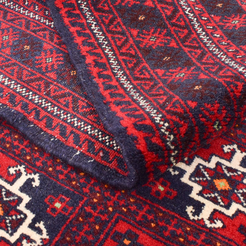 Belutsch Teppich - 150 x 100 cm - rot