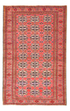 Tapis Belutsch 132x207cm - Tapis oriental - rouge clair - Rectangle / Rouge clair / 132 x 207 cm Rectangle