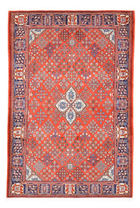 Tapis persan - Nomadic - 200 x 133 cm - rouge clair