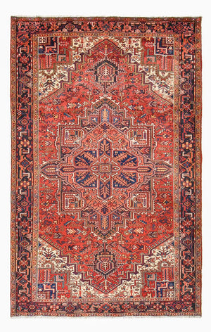 Perserteppich - Nomadic - 364 x 230 cm - rot