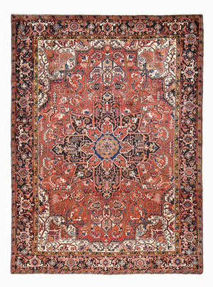 Perserteppich - Nomadic - 344 x 256 cm - hellrot