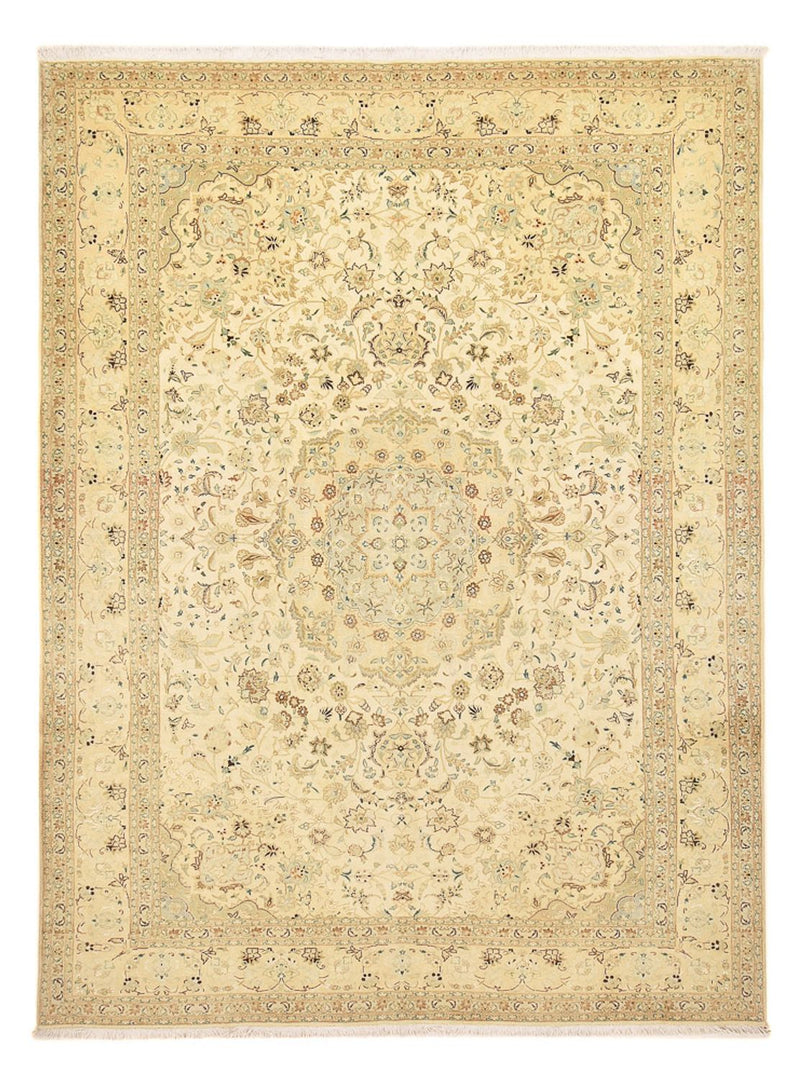 Perserteppich - Täbriz - Royal - 342 x 252 cm - hellbeige