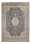 Rafsanjan Teppich 300x420cm - Perserteppich - dunkelblau - Rechteckig / Dunkelblau / 300 x 420 cm Rechteckig