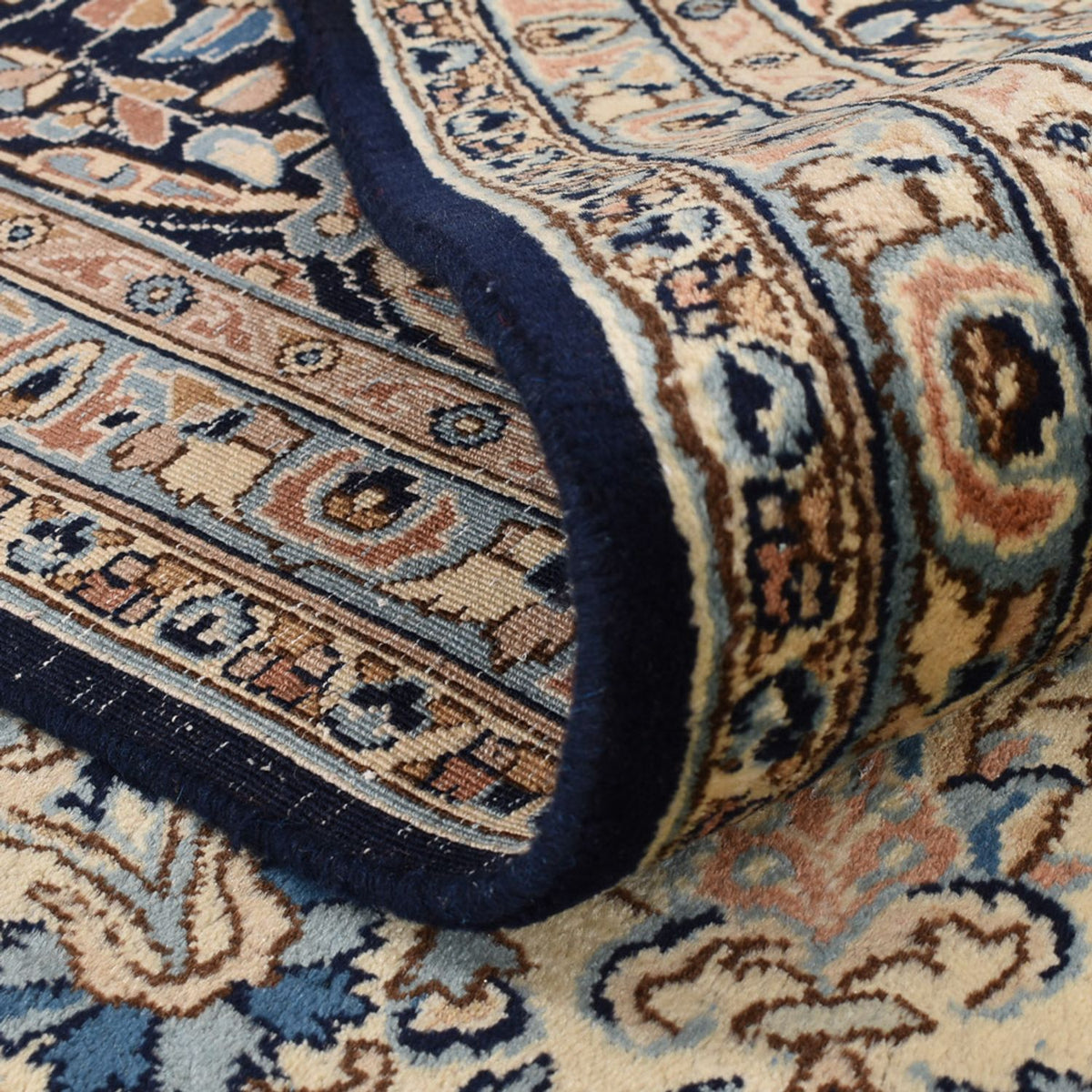 Perserteppich - Royal - 420 x 300 cm - dunkelblau