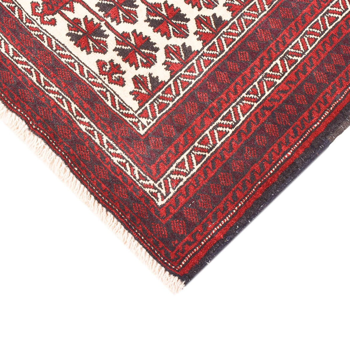 Belutsch Teppich - 137 x 100 cm - mehrfarbig