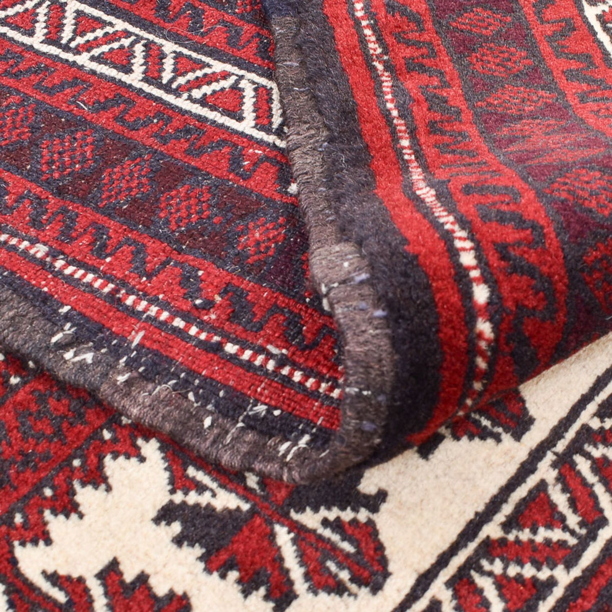 Belutsch Teppich - 137 x 100 cm - mehrfarbig