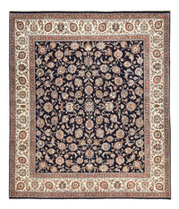 Tapis persan - Classique - 338 x 294 cm - bleu foncé