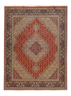 Täbriz - 40 Raj Teppich 149x198cm - Perserteppich - rot - Rechteckig / Rot / 149 x 198 cm Rechteckig