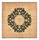 Perserteppich - Täbriz - Royal quadratisch  - 202 x 196 cm - dunkelblau