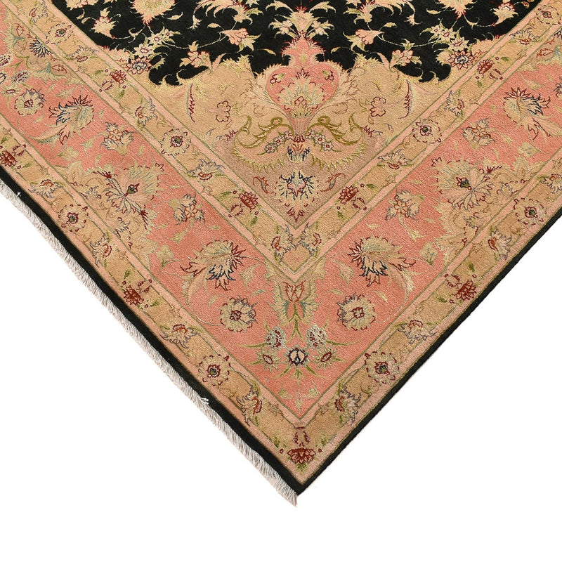 Perserteppich - Täbriz - Royal quadratisch  - 202 x 196 cm - dunkelblau