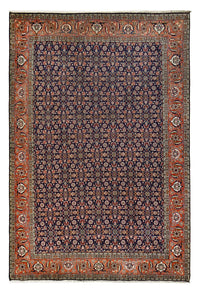 Tappeto Persero - Tabriz - 289 x 198 cm - blu scuro