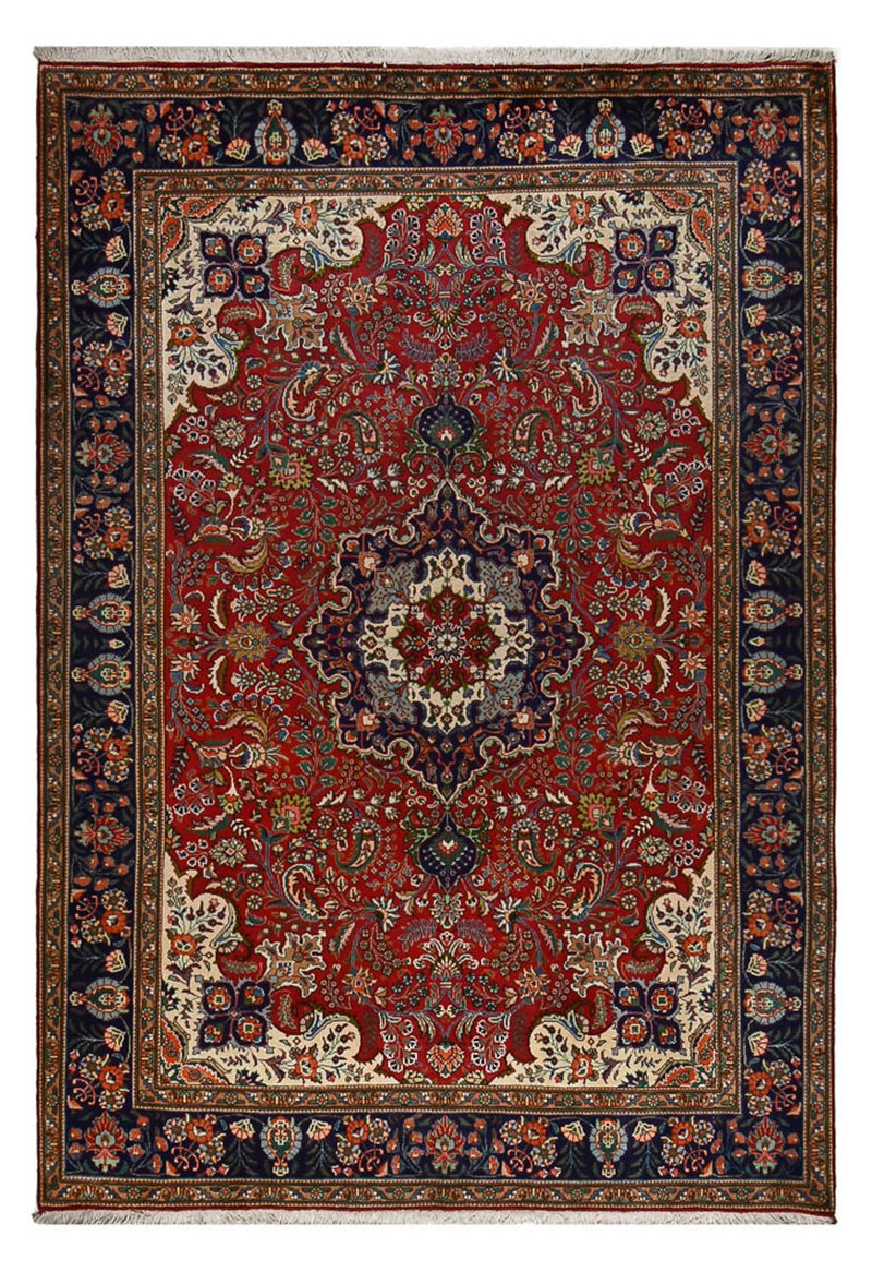 Perserteppich - Täbriz - 290 x 203 cm - bordeauxrot