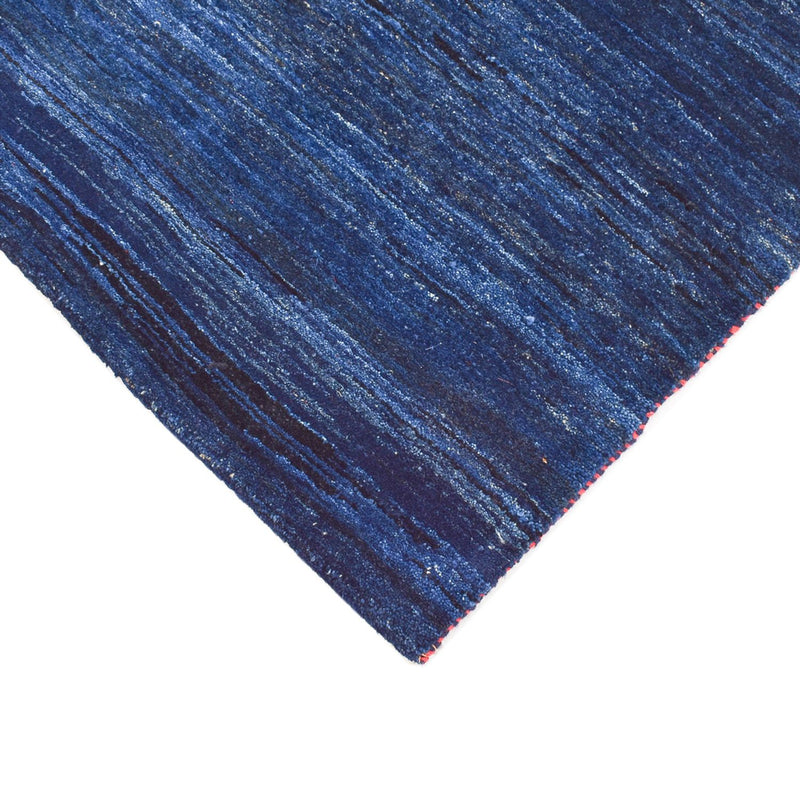 Gabbeh Teppich - Loribaft Perser - 143 x 119 cm - dunkelblau