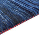 Gabbeh Teppich - Loribaft Perser - 143 x 119 cm - dunkelblau