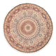 Perserteppich - Täbriz - Royal rund  - 250 x 250 cm - hellrot