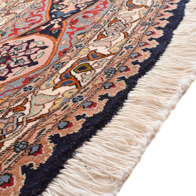 Perserteppich - Täbriz - Royal rund  - 250 x 250 cm - hellrot