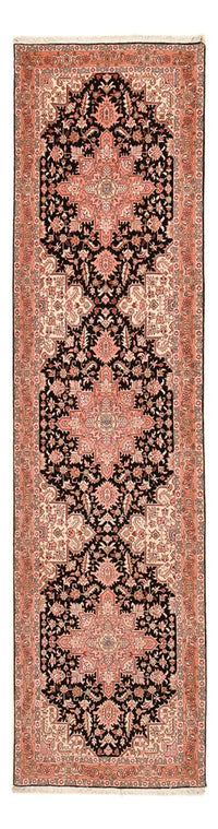 Tappeto corsia Tappeto Persero - Tabriz - Reale - 352 x 90 cm - rosso chiaro