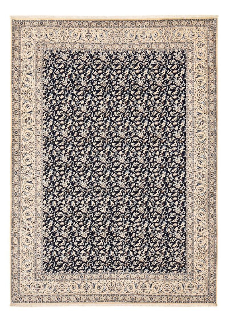 Perserteppich - Nain - Premium - 351 x 253 cm - dunkelblau