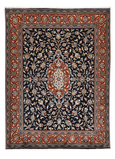 Tapis de Sarouk Tapis 201x265cm - Tapis persan - bleu foncé