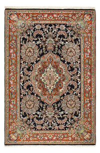Tapis persan - Ghom - Royal - 208 x 137 cm - beige foncé