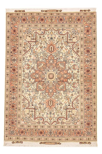 Tapis persan - Tabriz - Royal - 151 x 106 cm - beige clair