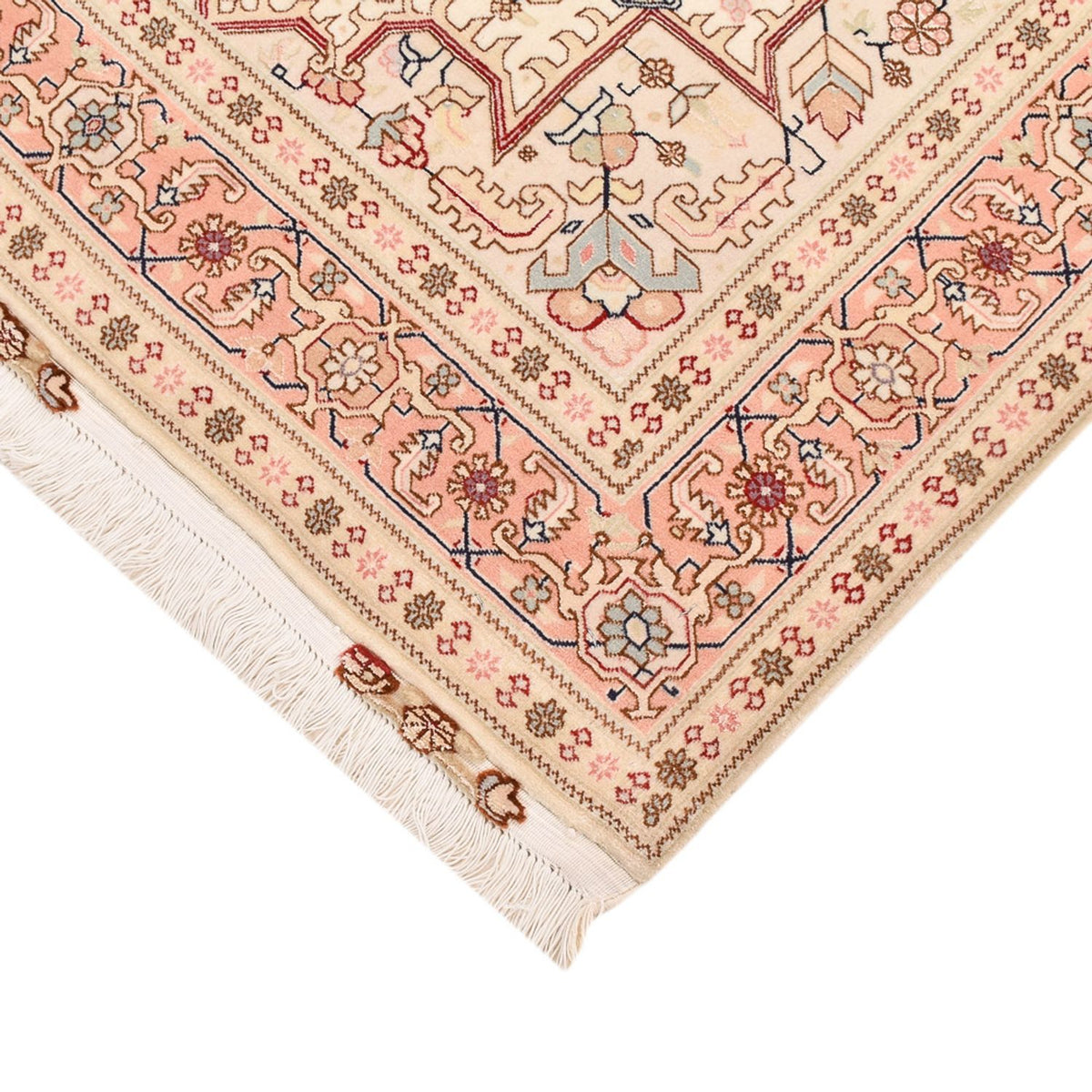 Perserteppich - Täbriz - Royal - 151 x 106 cm - hellbeige