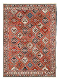 Tapis persan - Nomadic - 406 x 298 cm - rouge clair
