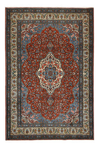 Tapis persan - Nomadic - 300 x 204 cm - rouge