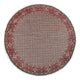 Perserteppich - Bidjar rund  - 300 x 300 cm - hellrot